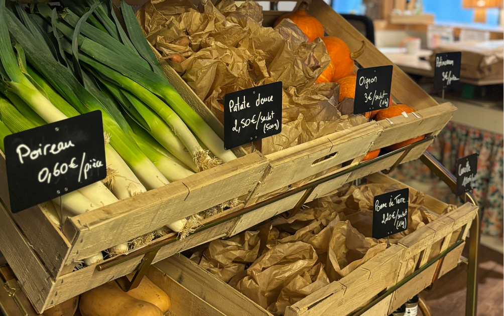 Fruits et légumes locaux à La Colloc